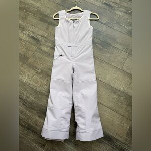 Spyder Snow Bib Overalls, girl size 8